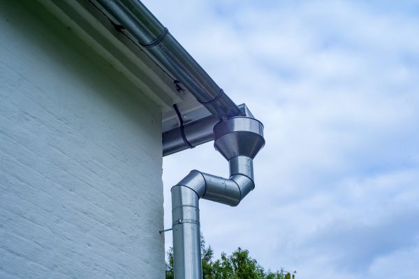 Cost of Metal Downspout Replacement in Jackson
