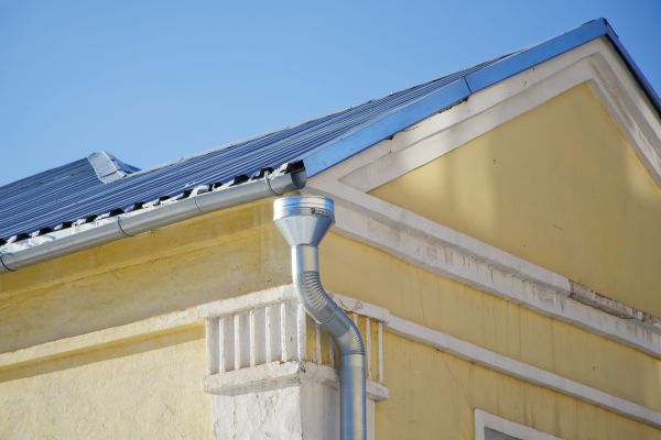 Cost of Steel Downspout Installation in Jackson