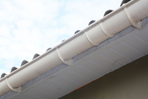 Plastic Gutter Installation in Jackson