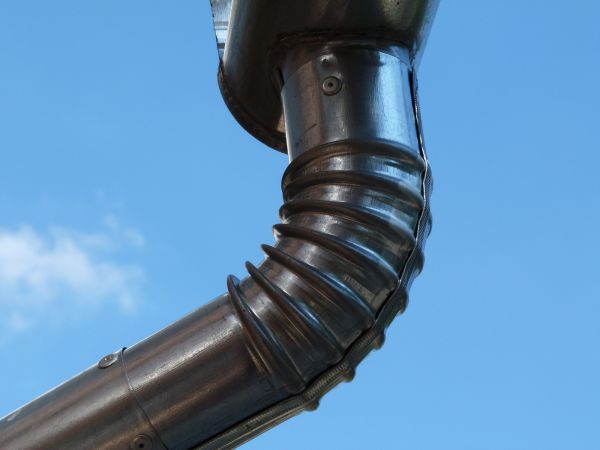 Cost of Metal Downspout Installation in Jackson